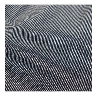 Striped Shirred Pleated Wide Fanding Pants