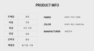 Med Henley Neck Button Knit