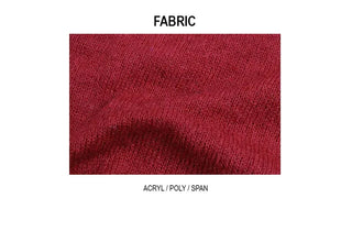 Med Henley Neck Button Knit