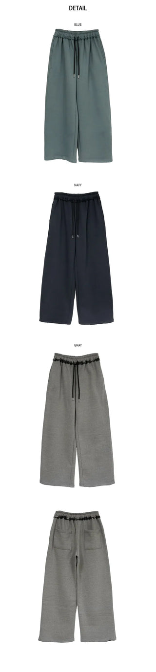 Forehead Wide Sweatpants