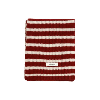 Holly Wool Striped Scarf