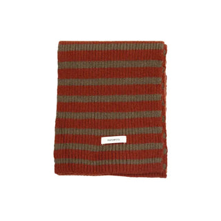 Holly Wool Striped Scarf