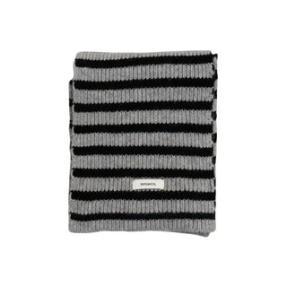 Holly Wool Striped Scarf