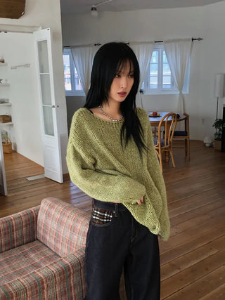 Single Check Wool Long Coat