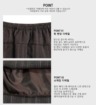 Poing Asymmetrical Midi Skirt