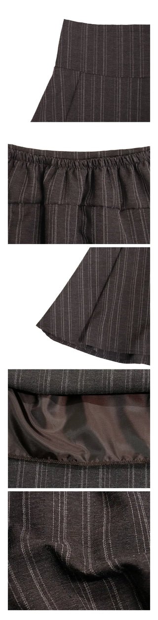 Poing Asymmetrical Midi Skirt