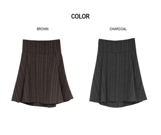 Poing Asymmetrical Midi Skirt