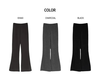 Liter Knit Flare Pants