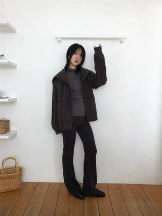 Liter Knit Flare Pants