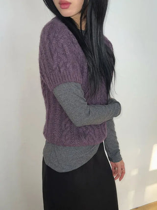 Fluffy Boucle Short Jacket