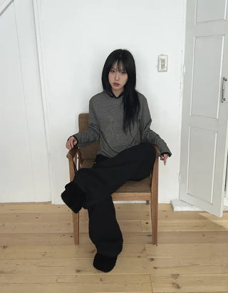 Fluffy Boucle Short Jacket