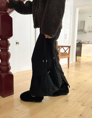 Bear Fur Mid-calf Boots