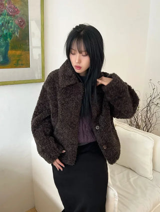 Bear Fur Mid-calf Boots
