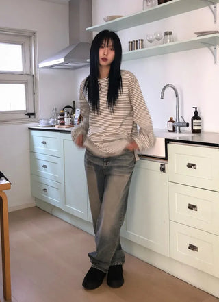 Furmue Wool Hooded Half Coat
