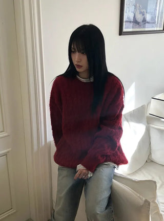Eble Angora Round Knit