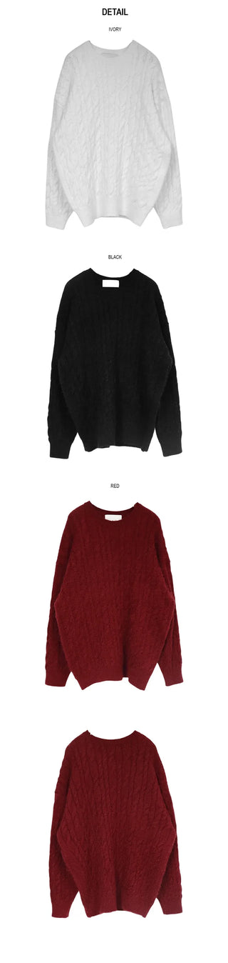 Eble Angora Round Knit
