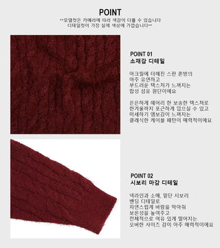 Eble Angora Round Knit