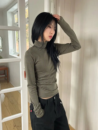 Mohair Knit Long Sleeve
