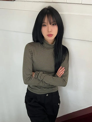 Mohair Knit Long Sleeve