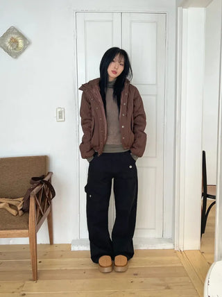 Mohair Knit Long Sleeve