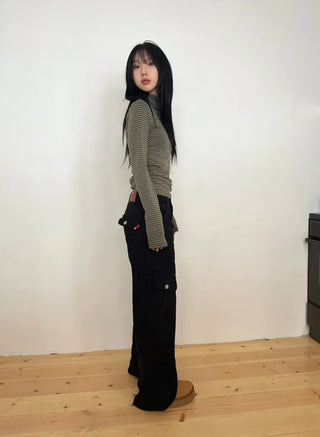 Ent Cargo Flare Pants