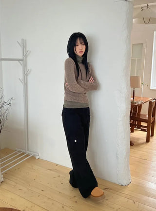 Ent Cargo Flare Pants