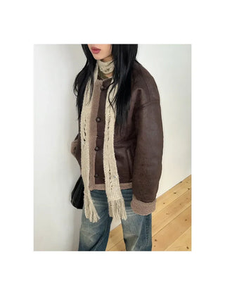 Sheer Round Mustang Jacket