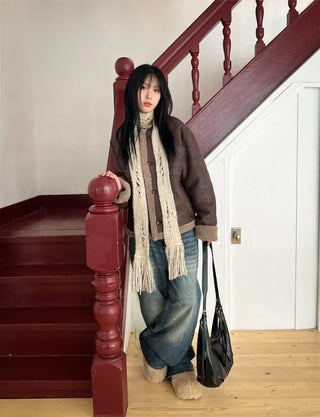 Sheer Round Mustang Jacket