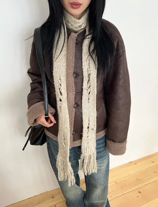 Sheer Round Mustang Jacket