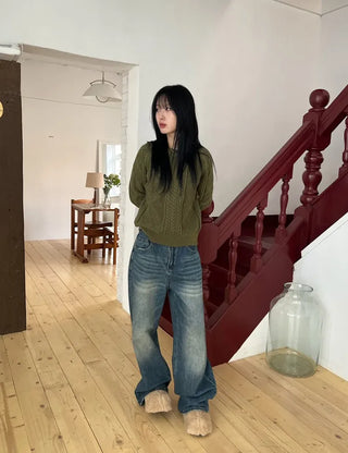 Simon Cable Round Knit