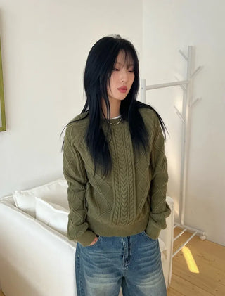 Simon Cable Round Knit