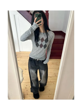 Melt Daily Washed Wide Jeans