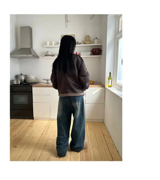 Melt Daily Washed Wide Jeans