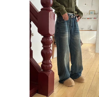 Melt Daily Washed Wide Jeans