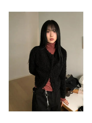 Medi Fur Cardigan