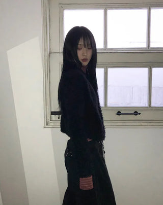 Medi Fur Cardigan