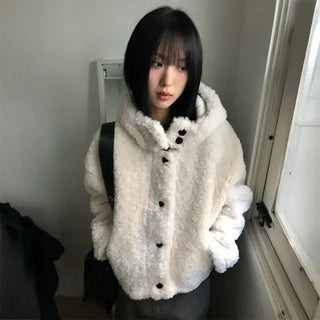 Vito Hooded Boucle Jacket