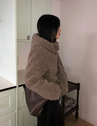 Vito Hooded Boucle Jacket