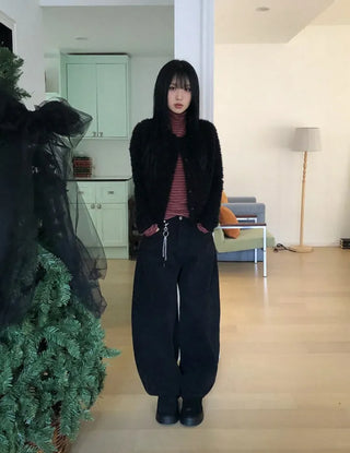 Vito Hooded Boucle Jacket