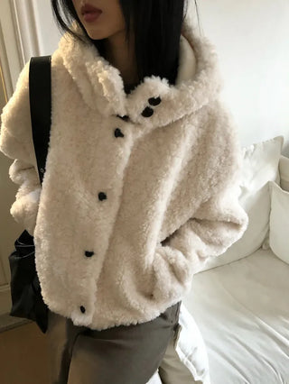 Vito Hooded Boucle Jacket