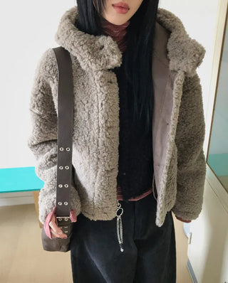 Vito Hooded Boucle Jacket
