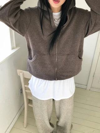 Hoji Two-Way Zip-Up Hoodie