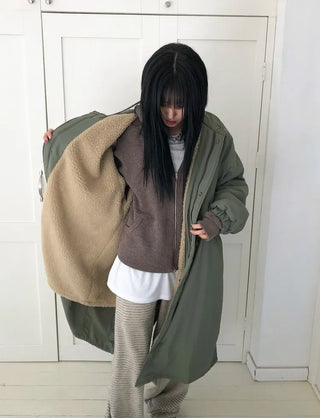Hoji Two-Way Zip-Up Hoodie
