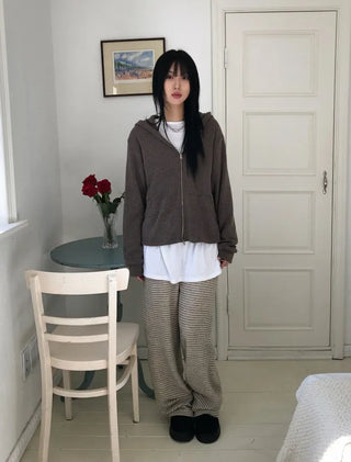 Hoji Two-Way Zip-Up Hoodie