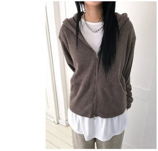 Hoji Two-Way Zip-Up Hoodie