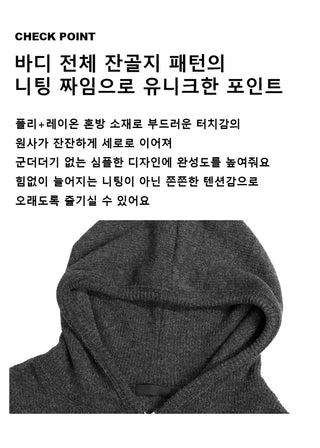 Hoji Two-Way Zip-Up Hoodie