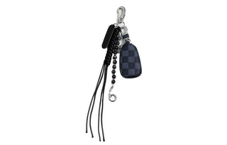 Checker pocket keyring