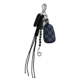 Checker pocket keyring