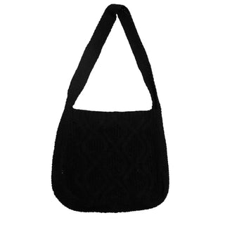 Twist Knitting Two-Way Bag