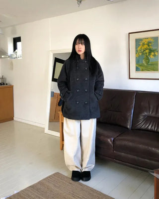 Twist Knitting Two-Way Bag